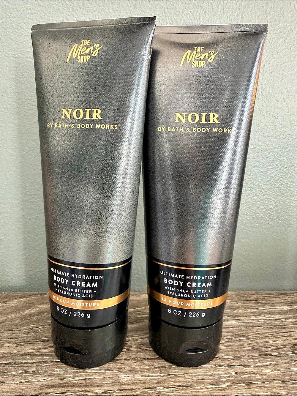 The Men's Shop Noir Ultimate Hydration Body Cream Body Cream 2-Pack NWT